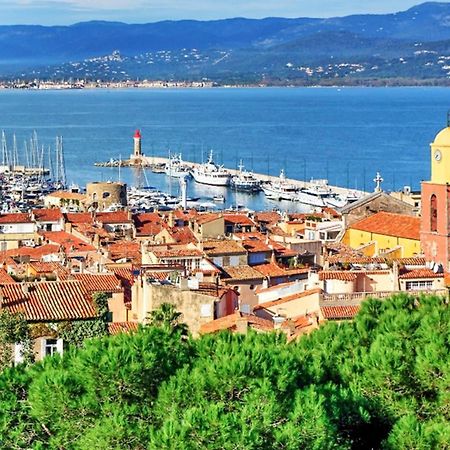 Maison Charmante A Cogolin Avec Vue Sur La Mer Et Piscine Kültér fotó